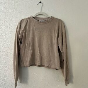 Jungmaven Taupe Long Sleeve Tee